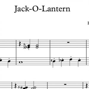 Jack-O-Lantern (Piano)